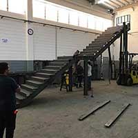Fabricante de escada para mezanino